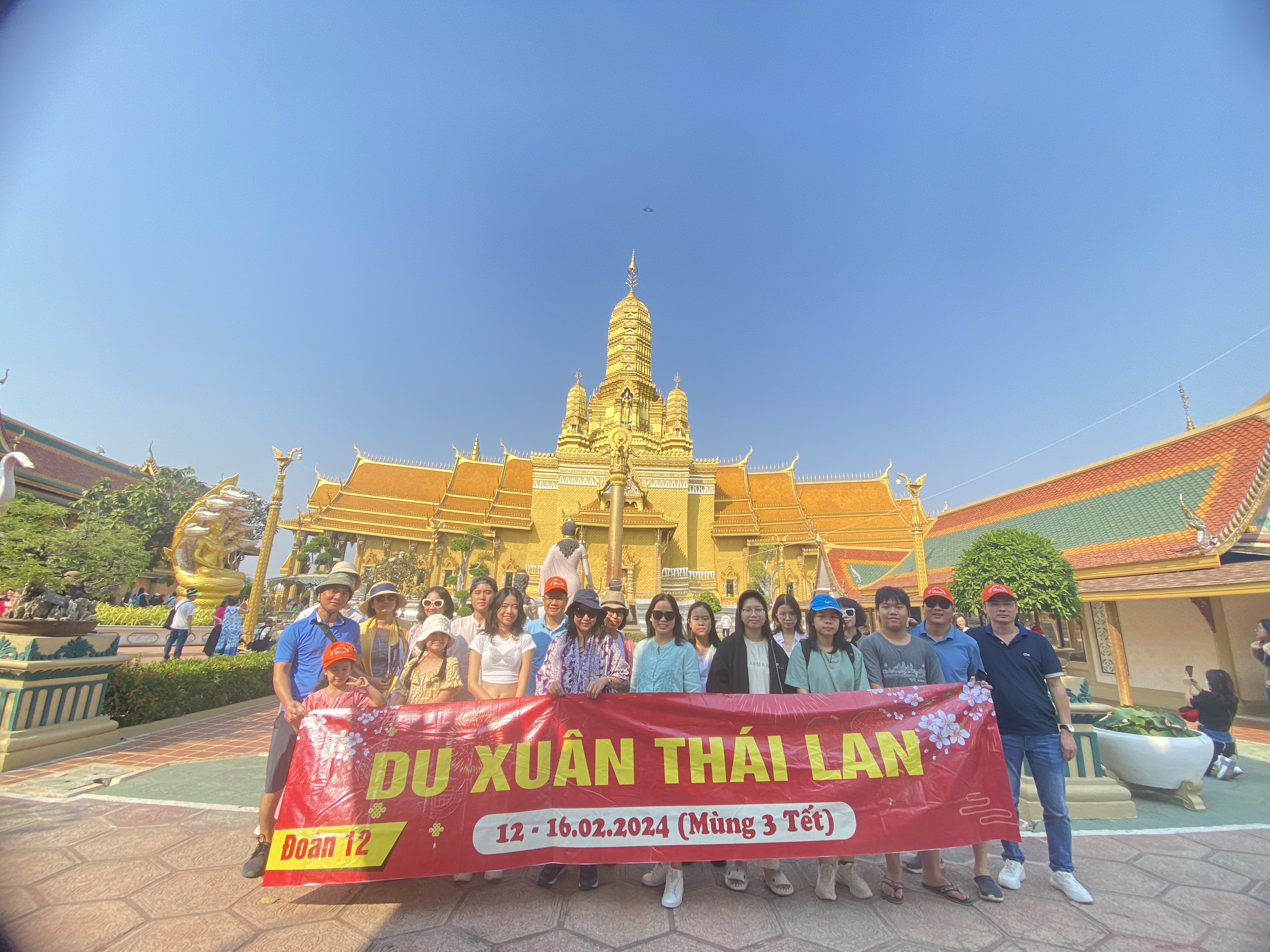 Ảnh Đoàn Thái Lan BangKok - Pattaya